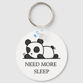 Cute Sleeping Panda Keychain Schlüsselanhänger