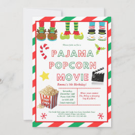 Cute Sleepover Birthday Party Invitation for Kids Einladung