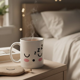Cute Sleepy Morning Mug Kaffeetasse