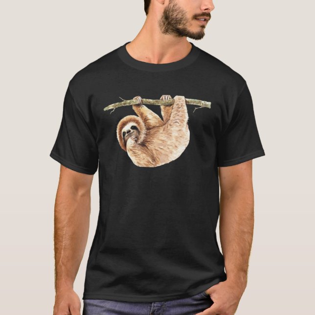 Cute Sloth Cute Sloth  Sweet Dreams T-Shirt (Vorderseite)