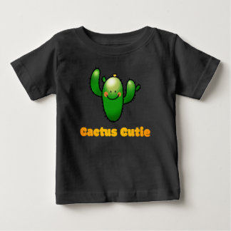 Cute Smiling Cactus Illustration Baby T-shirt