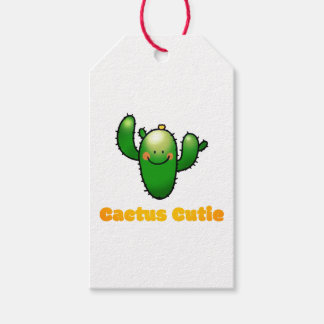 Cute Smiling Cactus Illustration Geschenkanhänger