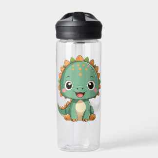Cute Smiling Dinosaur Kids Water Bottle Trinkflasche
