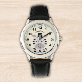 Cute smiling zebra for Boy Armbanduhr