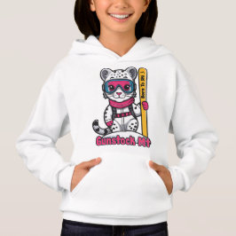 Cute Snow Leopard Ski Gunstock Mountain