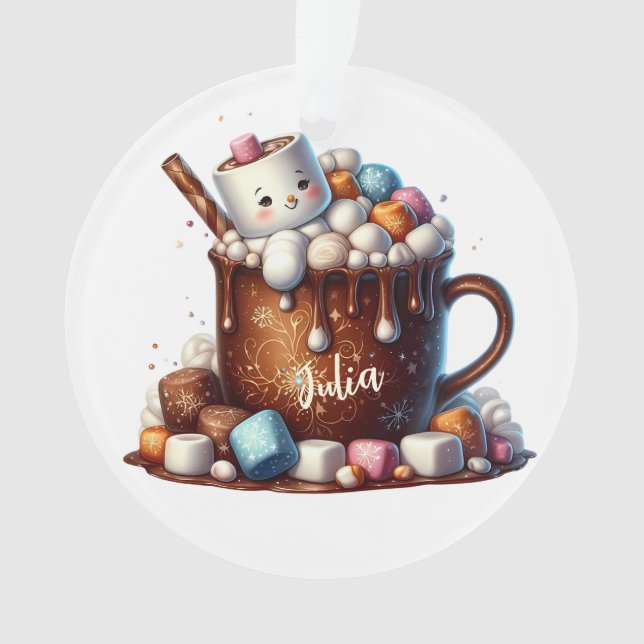 Cute Snowman Cocoa Design  (devant)