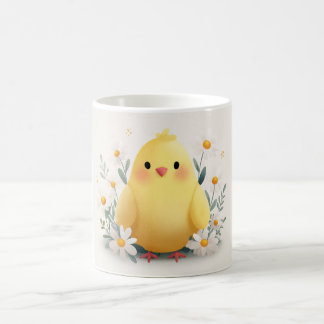 Cute Spring Chick Daisy Mug Kaffeetasse