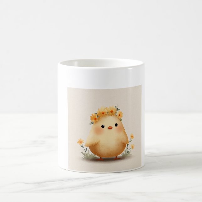 Cute Spring Chick Mug | Daisy Chick Kaffeetasse (Mittel)