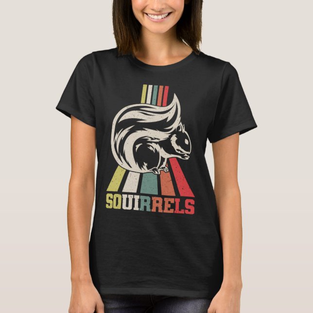 Cute Squirrel Rodent  Squirrels  1 T-Shirt (Vorderseite)