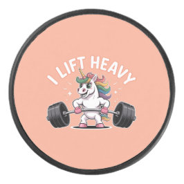 Cute Stacked Kawaii Cats – “Wow!! Hi” Eishockey Puck