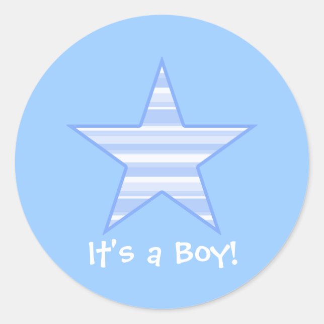 Cute Star, C'est un Sticker pour garçon (Devant)