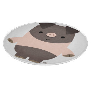 Cute Starke Cartoon-Schweine-Schneidbrett Schneidebrett