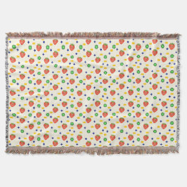 Cute Strawberry Pattern Decke