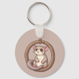 Cute Sugar Glider Ornament Art Schlüsselanhänger