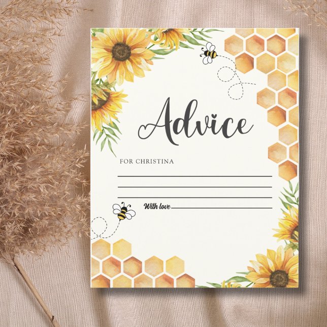 Cute Sunflower Bee Baby Shower (Von Creator hochgeladen)