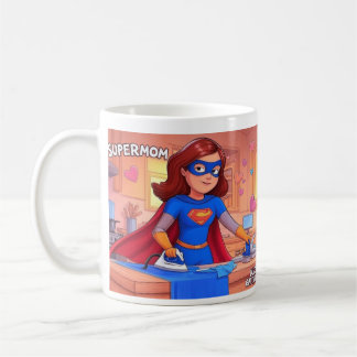 Cute Supermom Mug - Drôle cadeau pour maman
