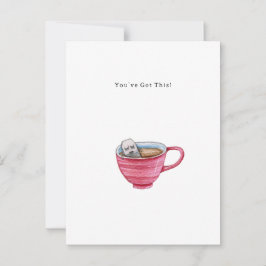 Cute Support Encouragement You've Got This Card. Postkarte