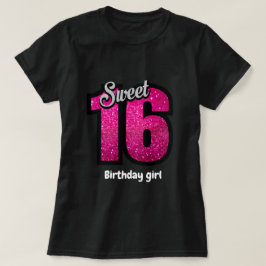 Cute Sweet 16 T-Shirt d'anniversaire