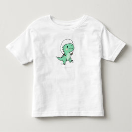 Cute T-Rex Jumping Rope for Kids Kleinkind T-shirt
