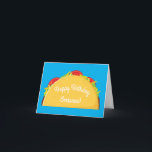 Cute Taco Kids 1st Birthday Party Mexican Food Karte<br><div class="desc">This adorable mod colorful cute taco birthday party design is perfect for a kids 1st birthday celebration with Mexican food! Customize the text to make them your own. The modern look and feel is the perfect way to celebrate your little one that loves cute tacos on their first birthday!</div>