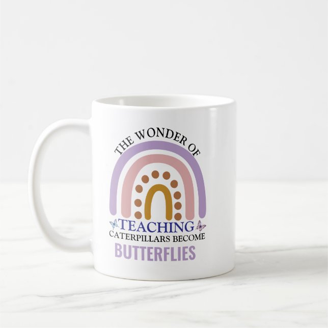 Cute Teacher Appreciation Mug – Back to School (Gauche)