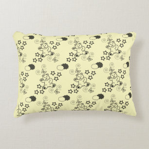 Cute Teddy Bear Baby's Room Accent Coussin