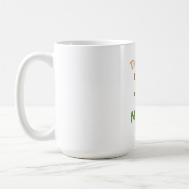 Cute Teddy Bear Coffee Mug – Motivational Gift Cup Kaffeetasse (Links)