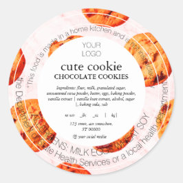 Cute Texas Cottage Law Étiquette alimentaire