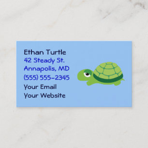 Cute tortue Carte de visite