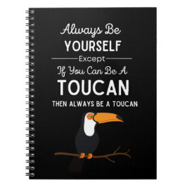 Cute Toucan Gifts Jungle Bird Exotic Rainforest Notizblock