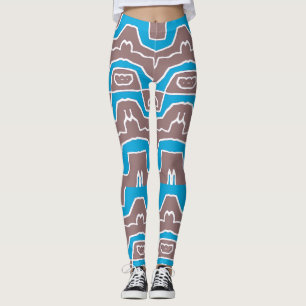 Cute trendige mehrfarbige "Ratti_Creative_Arts" Le Leggings