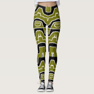 Cute trendige mehrfarbige "Ratti_Creative_Arts" Le Leggings