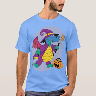 Cute TrickorTreat Dragon for Halloween T-Shirt