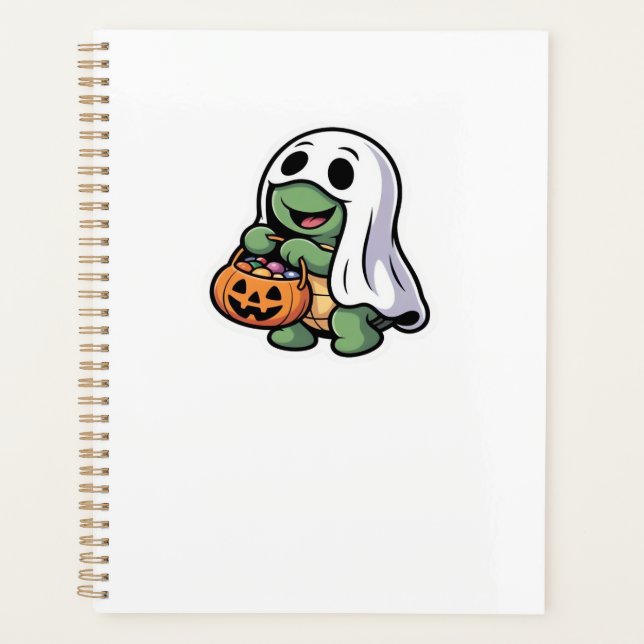 Cute Turtle Ghost Costume � Adorable Halloween Tri (Devant)