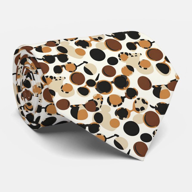 Cute turtle shell pattern  krawatte (Gerollt)