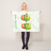 Cute Twin Cactus Baby Shower Gift