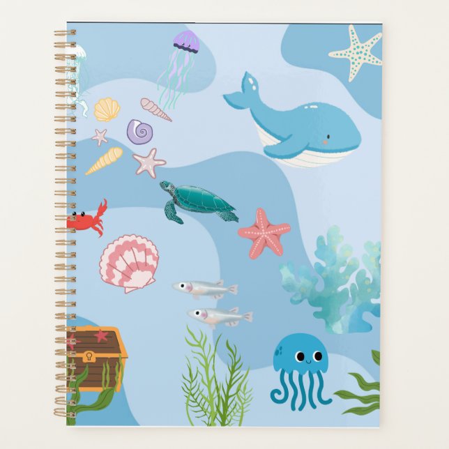 Cute Under the Sea Friends-under-water thème (Devant)