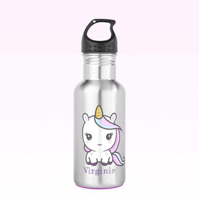 Cute Unicorn Bouteille d'eau (Cute Unicorn Water Bottle)