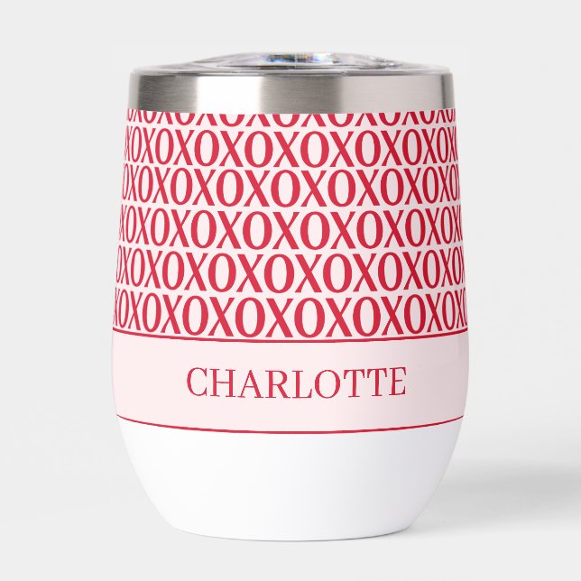 Cute Valentine Day XOXO Red And Pink (Avant)