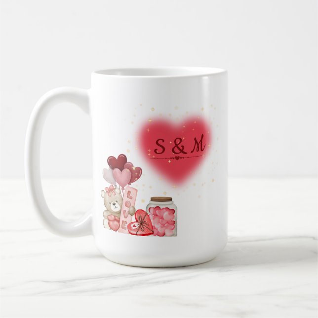 Cute Valentine Mug Kaffeetasse (Links)