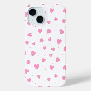 Cute Valentines Day Coeurs roses iPhone / coque ip