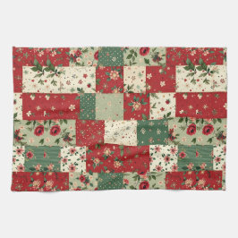 Cute Vintage Inspired Christmas Kitchen Towel Geschirrtuch