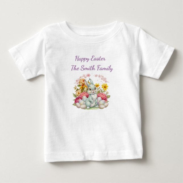 Cute Water Color Easter Baby T-shirt (Vorderseite)