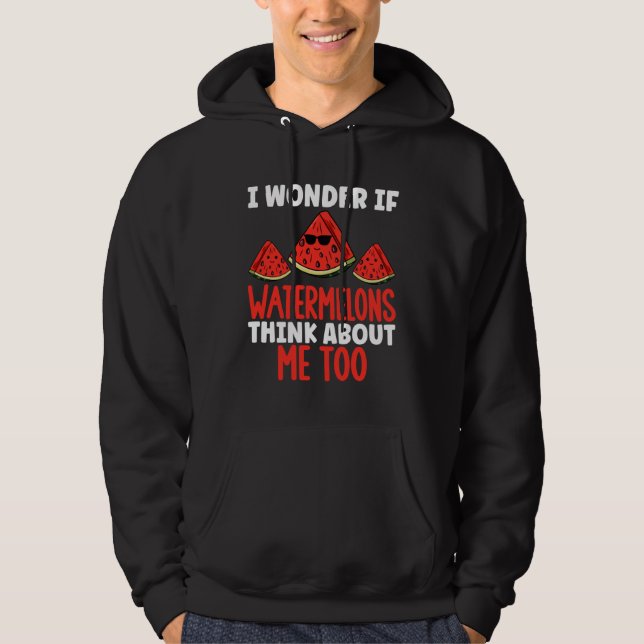 Cute Watermelon Fruit Melon  Summer for Men Women  Hoodie (Vorderseite)