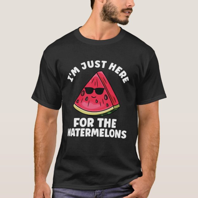 Cute Watermelon Fruit Melon  Summer for Men Women  T-Shirt (Vorderseite)