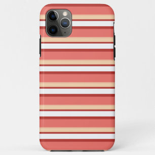 Cute weiße rosa Streifen Case-Mate iPhone Hülle