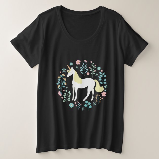 Cute Whimsical Unicorn (Design devant)
