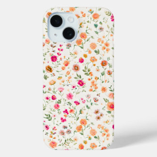 Cute Wild flower Patterned Case-Mate iPhone Hülle