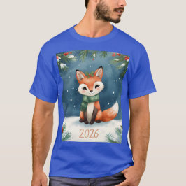 cute winter happy new year 2026 family tshirt