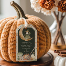 Cute Witch Kids Halloween Birthday Favor